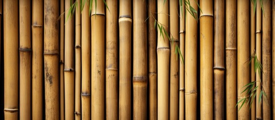 Bamboo used in construction