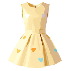 Dress to Impress: A Collection of Cute and Chic Vector Dress Illustrations for Fashion Enthusiasts and Designers