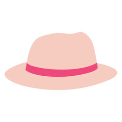 Chic and Versatile A Stylish Hat Vector Illustration, Ideal for Adding a Touch of Fashion to Your Creative Projects