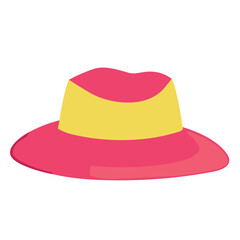 Chic and Versatile A Stylish Hat Vector Illustration, Ideal for Adding a Touch of Fashion to Your Creative Projects