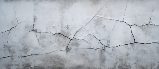 Crack texture on cement floor