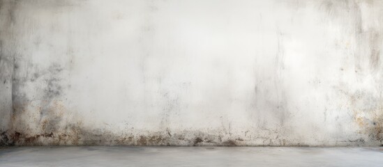 Fototapeta premium Background of a wall that is white and dirty