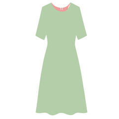 Charming Chic and Cute Dress Vector Illustrations for Fashion Enthusiasts and Design Projects