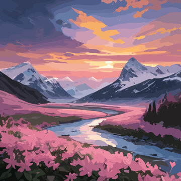 Coastal Beauty Unleashed: Mesmerizing Seaside Landscape View.