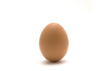 chicken egg isolated on white background