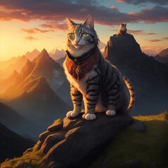 tiger in the sun