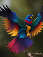 blue and yellow macaw