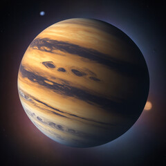 planet in space