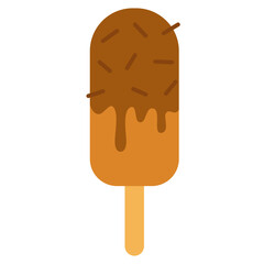 chocolate ice cream popsicle