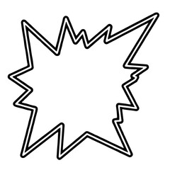 abstract star shape with arrow