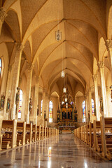 wooden organ double-keyboard electric organ 