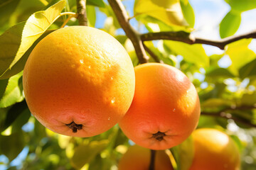 Grapefruit Grace: Organic Beauty in Humble Natural Splendor