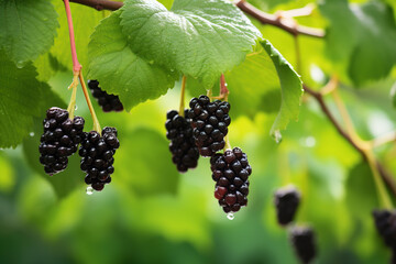 Mulberries: Natural, Organic, Humble Charm on the Mulberry Tree