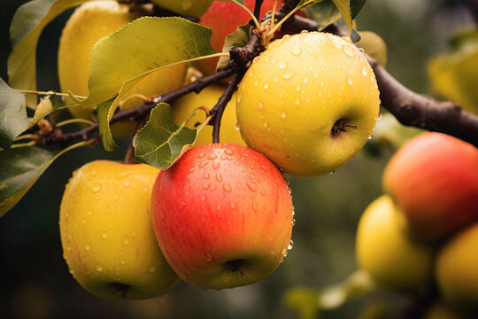 Yellow Apple Orchard: Organic Charm with Natural Symbolism and Elegance