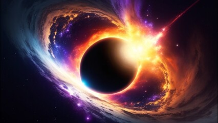 A Black Hole's Gravitational Pull