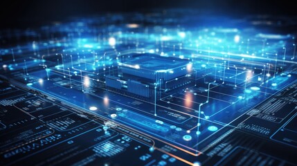 Data Computing Digital Information Data Center Technology. Computer Information Storage. Cybersecurity 3d Illustration