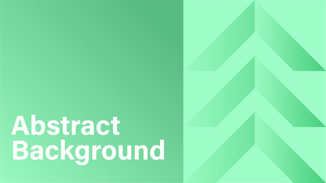 Arrows Green Modern Geometric Abstract Background 