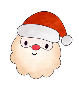 a picture of santa claus for children