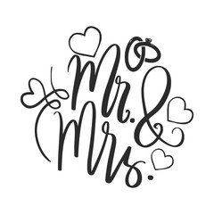 Bridal wedding lettering quotes for printable posters, invitations, tote bags, gifts, t-shirt designs, etc.