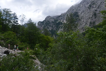 Logarska dolina mountains in Slovenia © danieldefotograaf