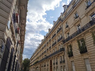 Obraz premium street in the town of Salzburg, Austria
