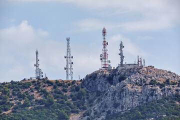 Antenna Towers on Rocky Hill