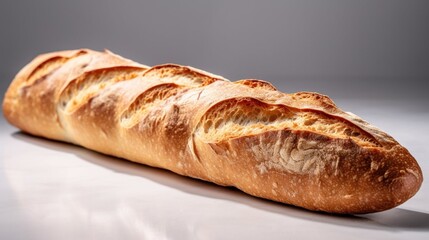 Close-up of a baguette AI Generative