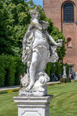 Fototapeta premium Statue dans le Palais princier de Trèves en Allemagne 
