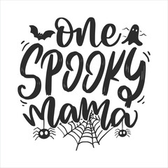 Halloween Lettering Quotes For Printable Posters, Cards, Signs, Tote Bags, T-Shirt Designs, etc. Funny Hand Lettering Halloween
