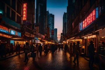 sunset on the lake ,Bath stock photo