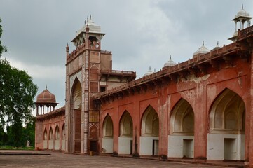 Fototapeta premium View of Akbar's Tomb