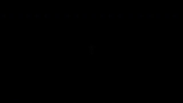 Science fiction transporter or teleporter particle effects, three versions, 4k 24p with alpha channel for transparent background