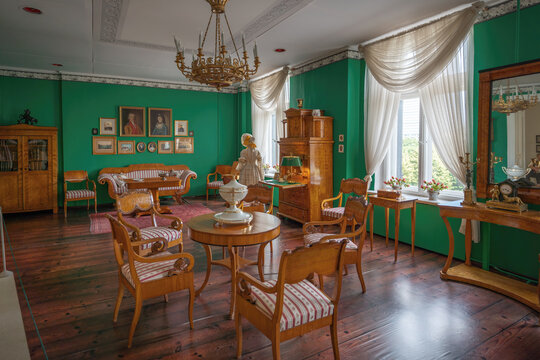 19th and 20th Century Furniture Room at National History Museum of Latvia - Riga, Latvia