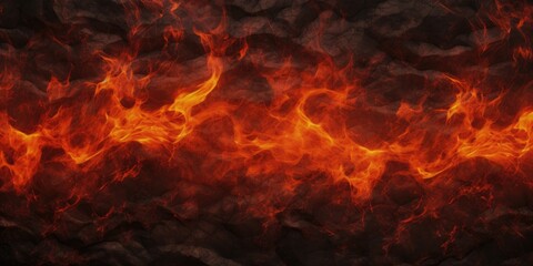 Fototapeta premium Fire embers particles over black background. Fire sparks background. Abstract dark glitter fire particles lights, generative ai