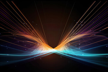 defocused neon lights background