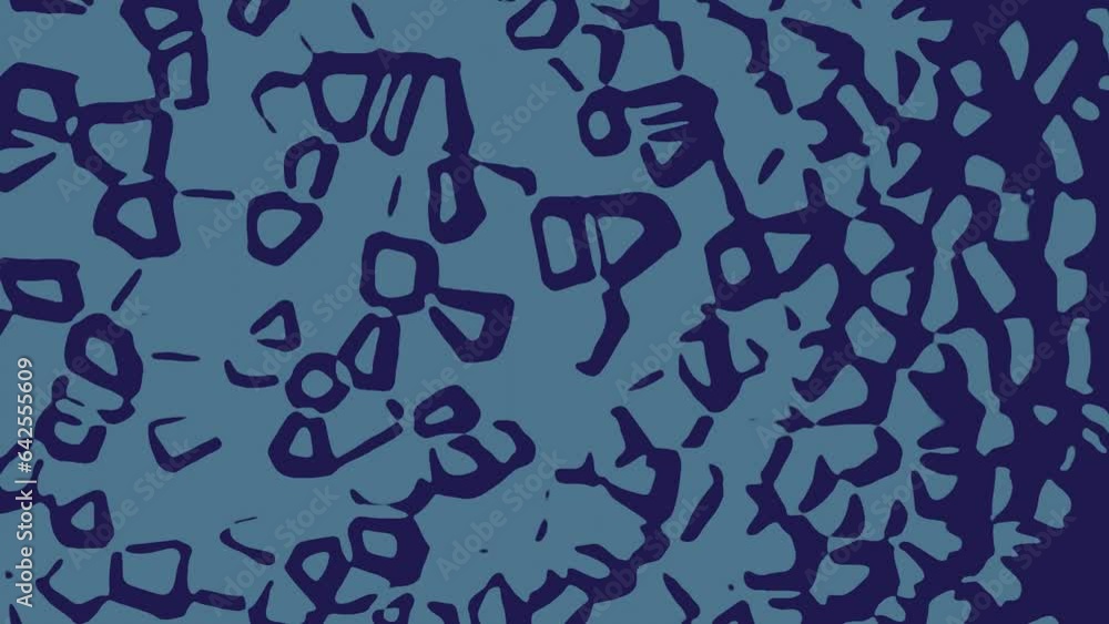 Poster short abstract background for intro. rendering animation.