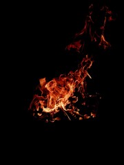 Obraz premium A fire is a powerful and dynamic natural phenomenon that can be boht mesmerizing and destructive.