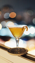 glass of cocktail Sidecar