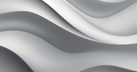 Abstract Grey Wave 