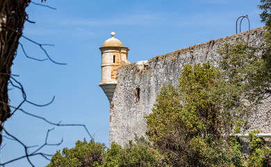 Alte Burganlage auf der Insel Sainte Marguerite 