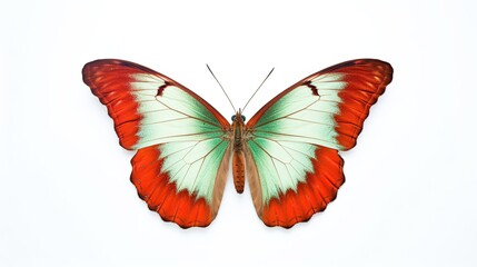 Fototapeta na wymiar butterfly on white background