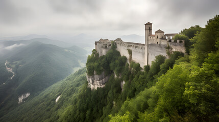 Obraz premium Beautiful realistic castle