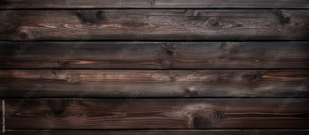 Aufkleber top view of a rustic wooden background for text and design