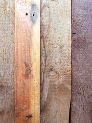 lumberyard panels vintage retro aged weathered wood planks cut stacked closeup