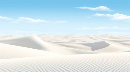 Seamless white desert sand dunes, background, high quality, 16:9