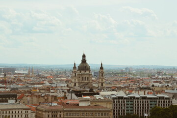 Fototapeta na wymiar sights of budapest in summer weather afternoon