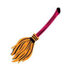 Illustration Broom Halloween