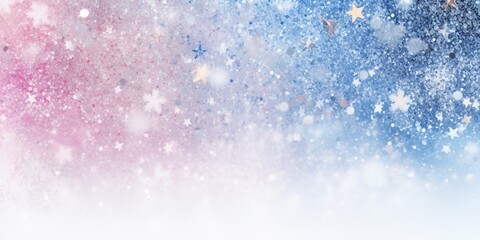 Winter themed pastel background for use as headers, social media, and more. - obrazy, fototapety, plakaty