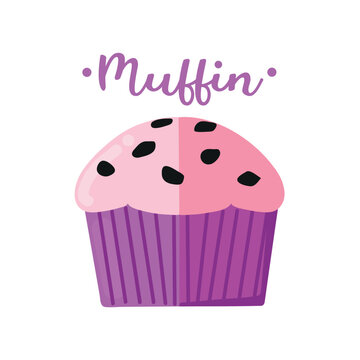 Muffin icon clipart avatar logotype isolated vector illustration
