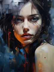 Abstract Woman